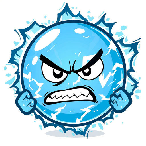 Eco-Friendly Blue Emoji for Green Initiatives