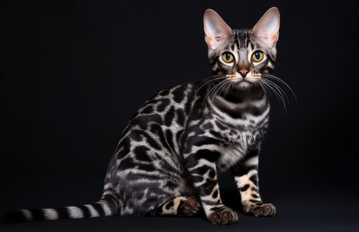 Black and silver with a touch of maroon, polka dot madness