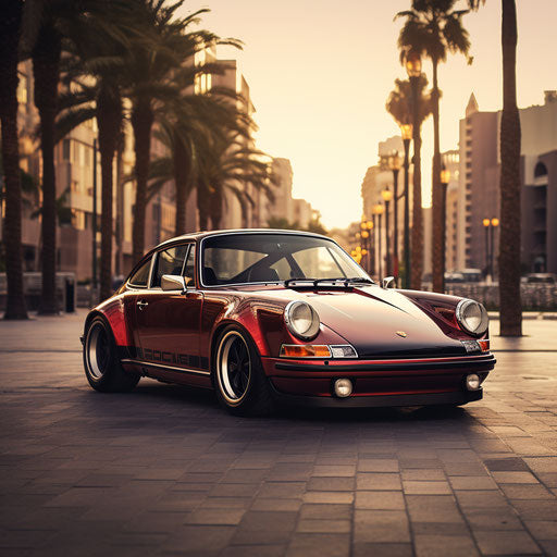 Classic Retro-Mod of porsche 911 carrera