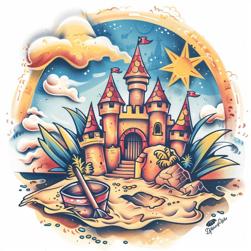 Sandcastle on Sunny Beach