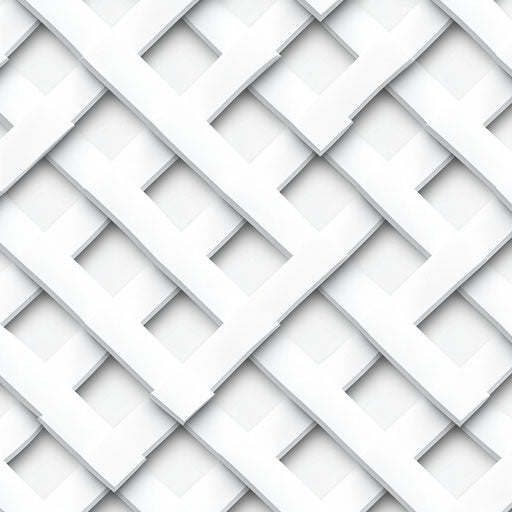 3D lattice on flat white background, isolated clipart