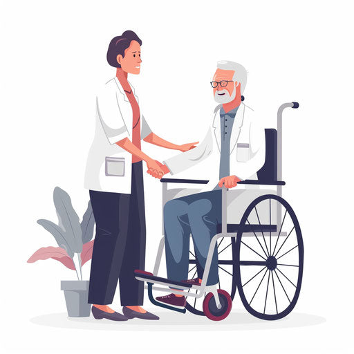 Caring clipart with minimalist design and sharp edges