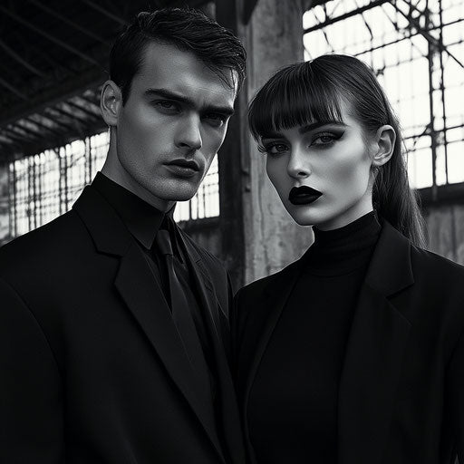 Striking Contrasts in an Industrial Setting