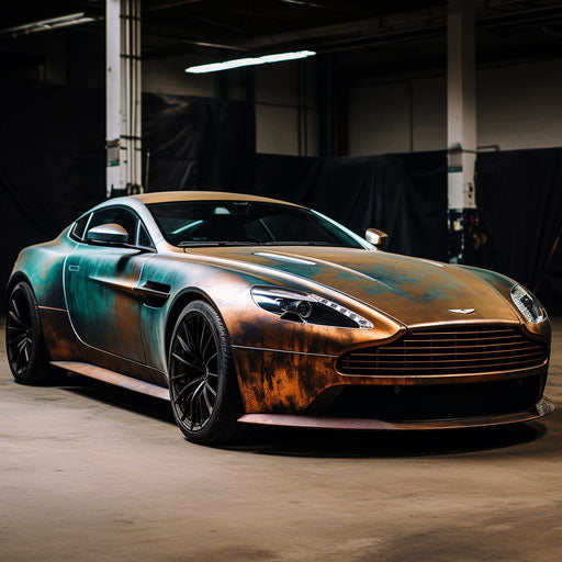 Patina on the Aston Martin DV5
