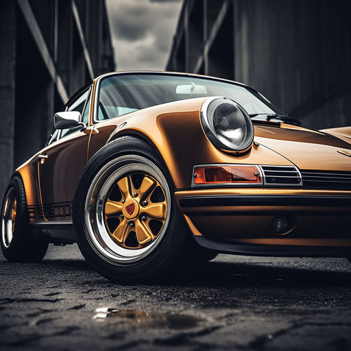 Upgrade of wheels and tires for the porsche 911 carrera classic