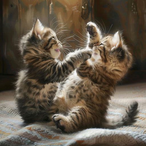 Playful kittens