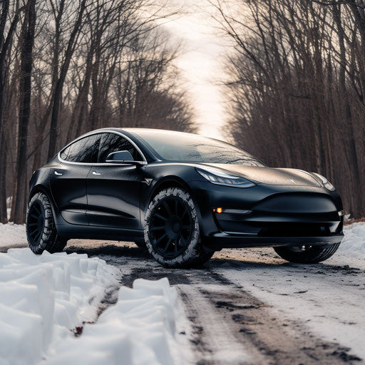 Wide tires for Tesla Model 3