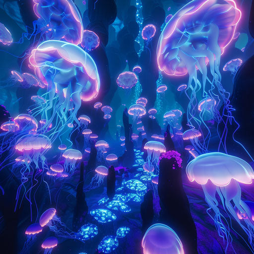 Mystery of Bioluminescent Jellyfish