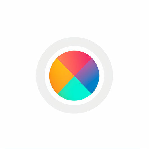 Minimalist sign clipart on white background