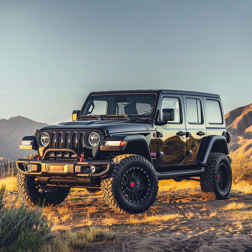 Classic restyling of the jeep wrangler