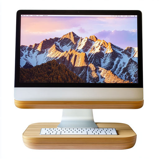 Photorealistic clipart of a computer stand