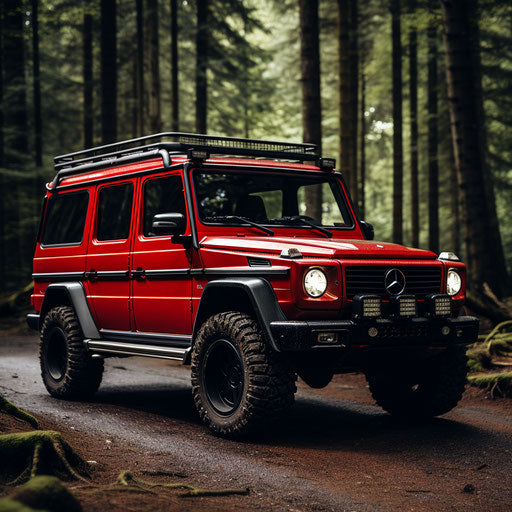 Old Classic Mercedes Benz G Wagons