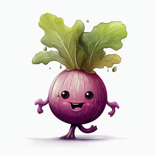 Turnip drawing in the style of Chiaroscuro Art