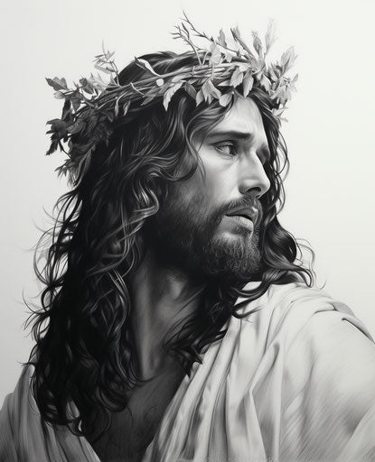 King of kings in black and white, sentimental realism