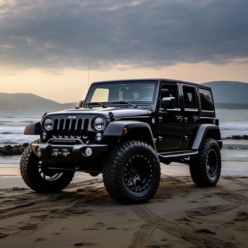 Luxury variant of classic Jeep Wrangler with high-end finishes