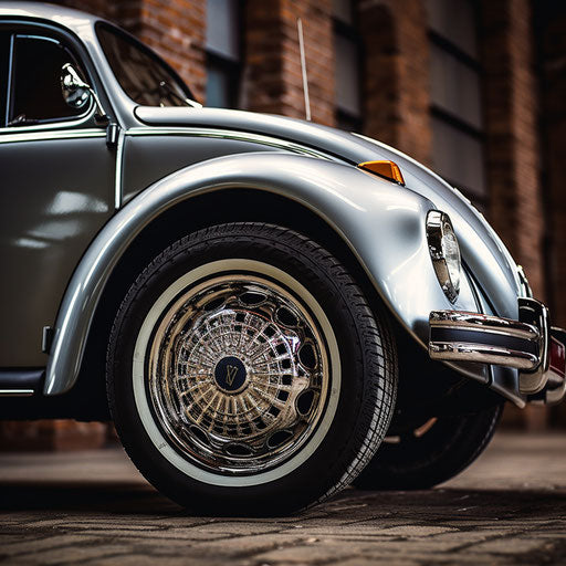 Wheel and tire upgrades for the classic VW Beetle