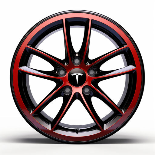 Modern alloy rims for Tesla Model 3