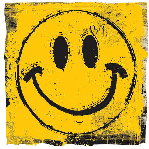 Yellow smiley face illustration