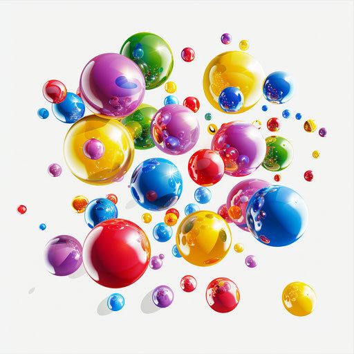 Realistic pop it clipart with dynamic lighting