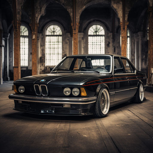 Classic optical tuning of BMW 7 series