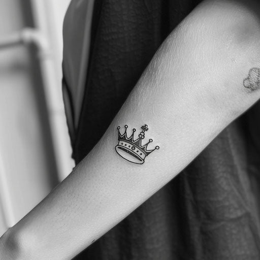 Vibrant Queen Crown Tattoo Master Files