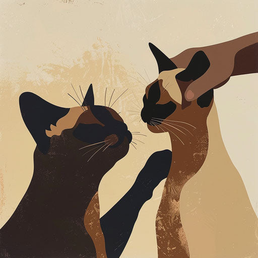 Minimalist elegance in light beige and dark brown