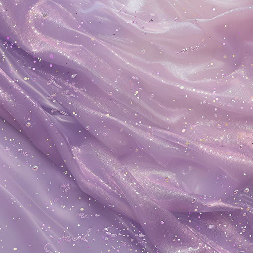 Flat soft lavender background, september clip art with a realistic touch, highlighted by shimmering gloss and precise details