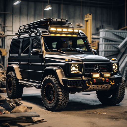 Classic Body Modifications of Mercedes Benz G Wagons