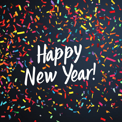 Vivid Happy New Year 2025 Images Celebration Art