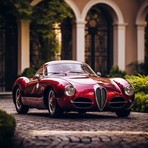 Alfa Romeo 2 seater classic Retro-Modern