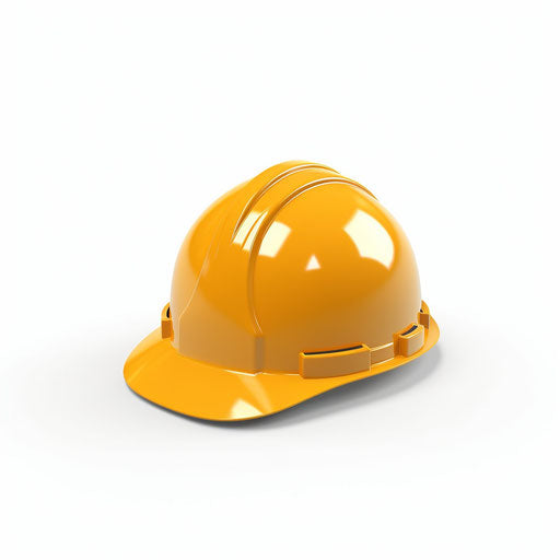 Hard hat clipart in Minimalist style, on white background