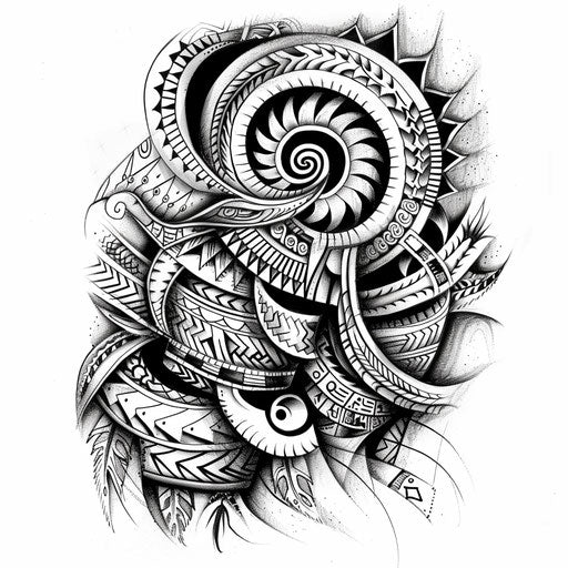 African Tattoo Craft Set