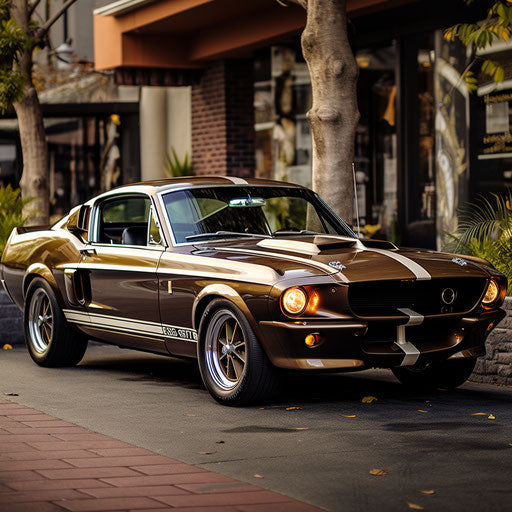 Ford Mustang GT Shelby Classic Brown #5A4134