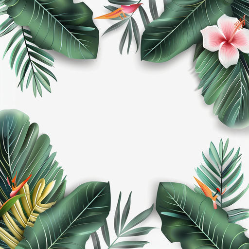 Realistic border clipart on flat white background