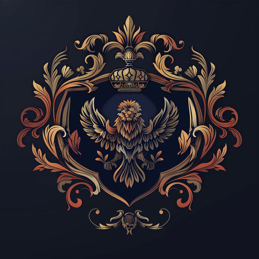 Classic artistic logo with traditional heritage