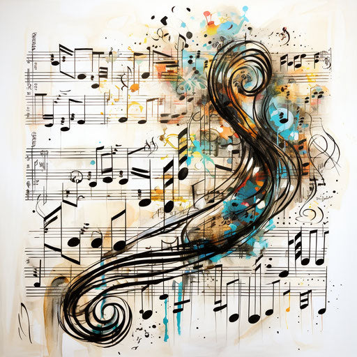 Music Notes Clipart in Imressive Style: 4K & SVG