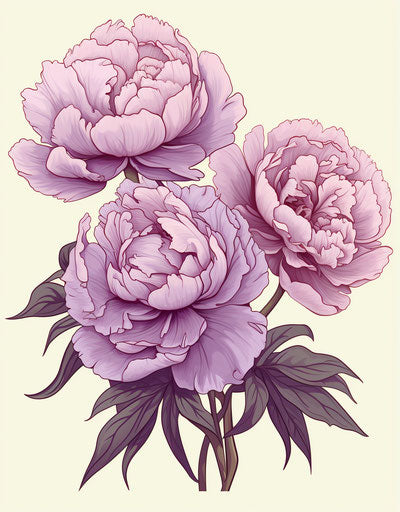 Set of free vector floral tattoos with multidimensional shading