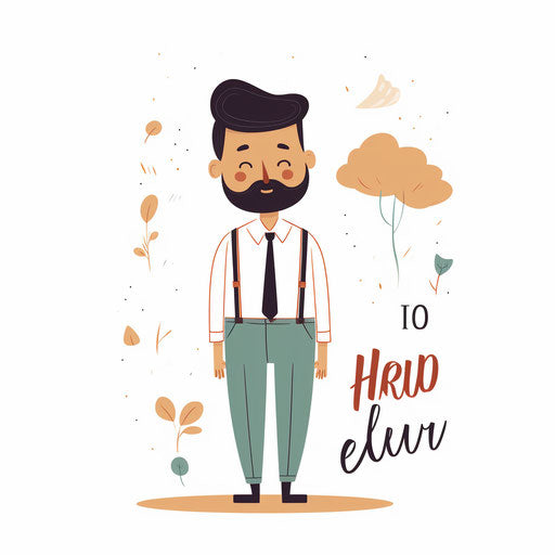 Minimalist thank you clipart images, on white background