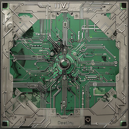 Metallic Destiny: Tattooed Electronic Circuit