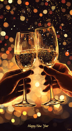 Bright and festive New Year