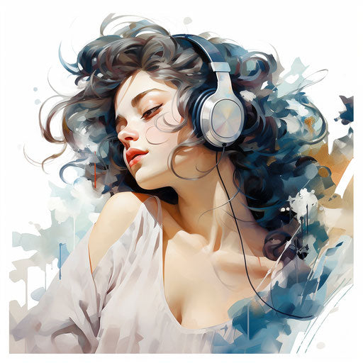 Illustration in the style of Oil painting on a white background