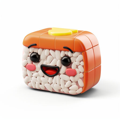 A sushi emoji