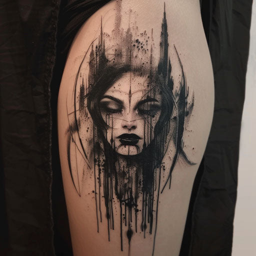Inspiring tattoos with dark surrealism
