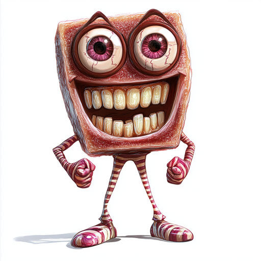 Memorable Sugar Caricature Clipart for Corporate Branding