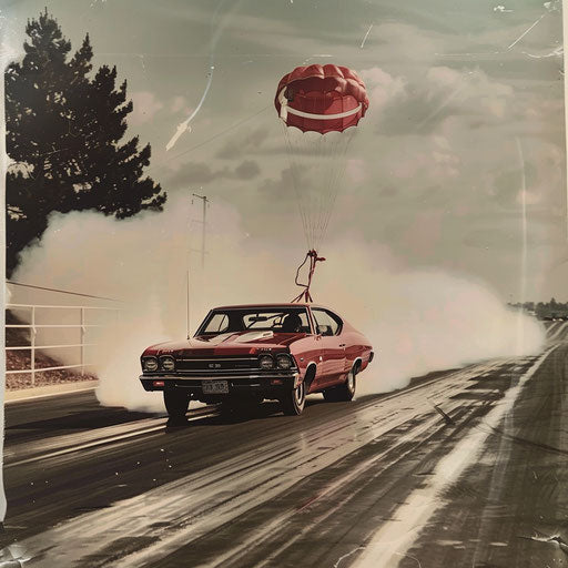 1969 Chevrolet Chevelle SS with drag racing setup