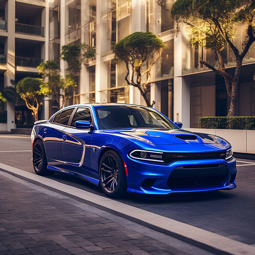 Dodge Charger Hellcat Bright Blue