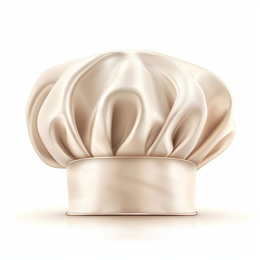 Chef hat clipart in a photo realistic style