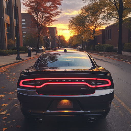 Hellcat Charger Rearview