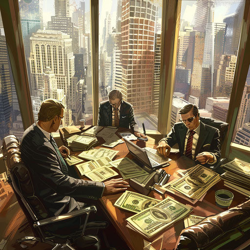 Visual depiction of a day in the life of a hedge fund manager
