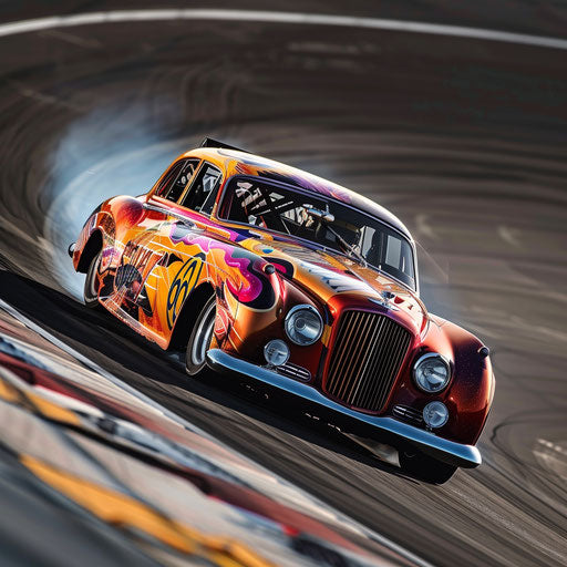 Modified Bentley R Type Continental for drifting